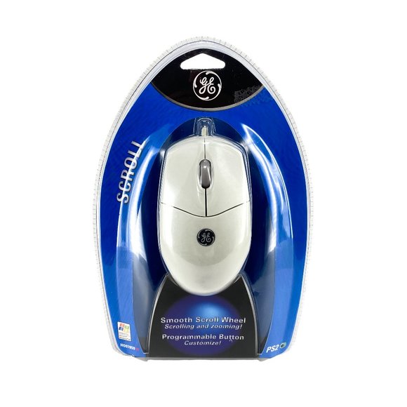 GE General Electric Smooth Scroll Wheel Mouse (97859) Programmable Ergonomic NEW - Picture 1 of 5